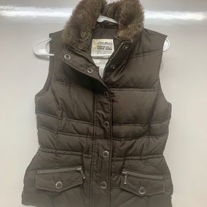 Eddie Bauer Goose Down vest size S